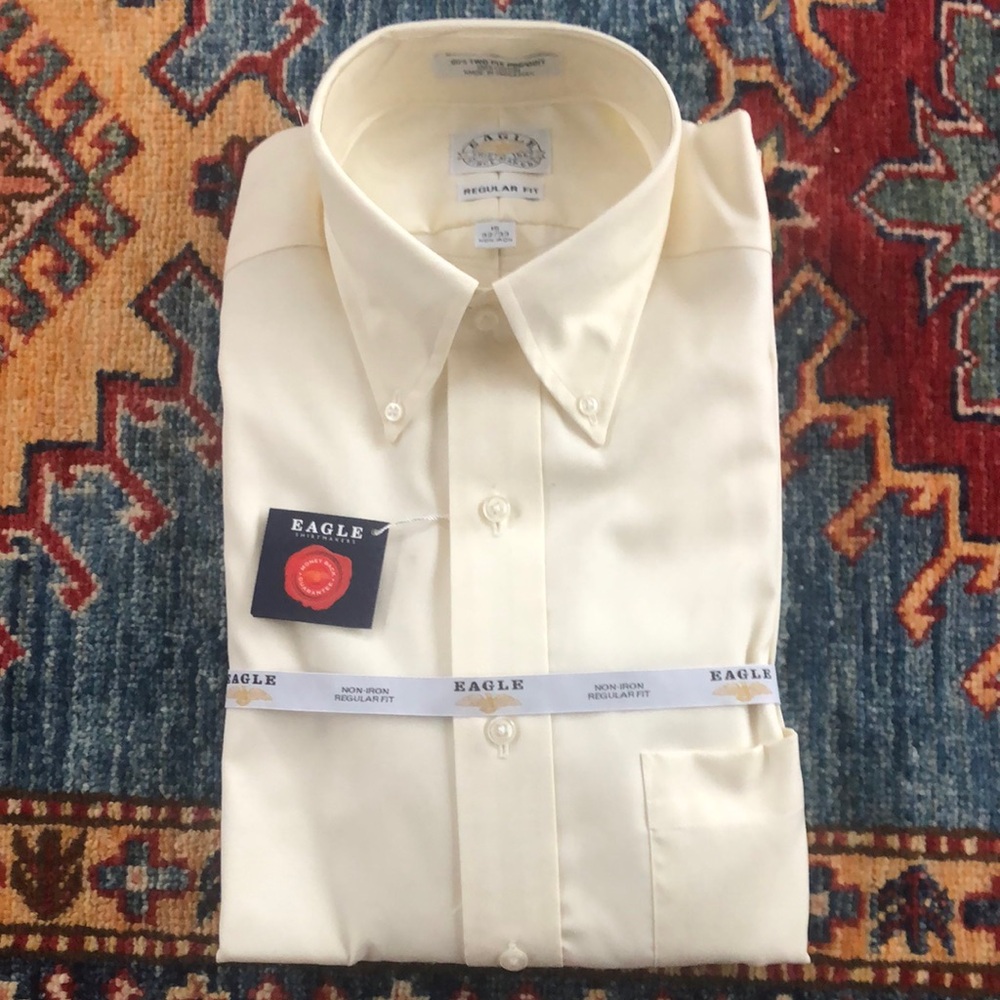 Eagle Shirtmakers Vintage Dress Shirt Size 15